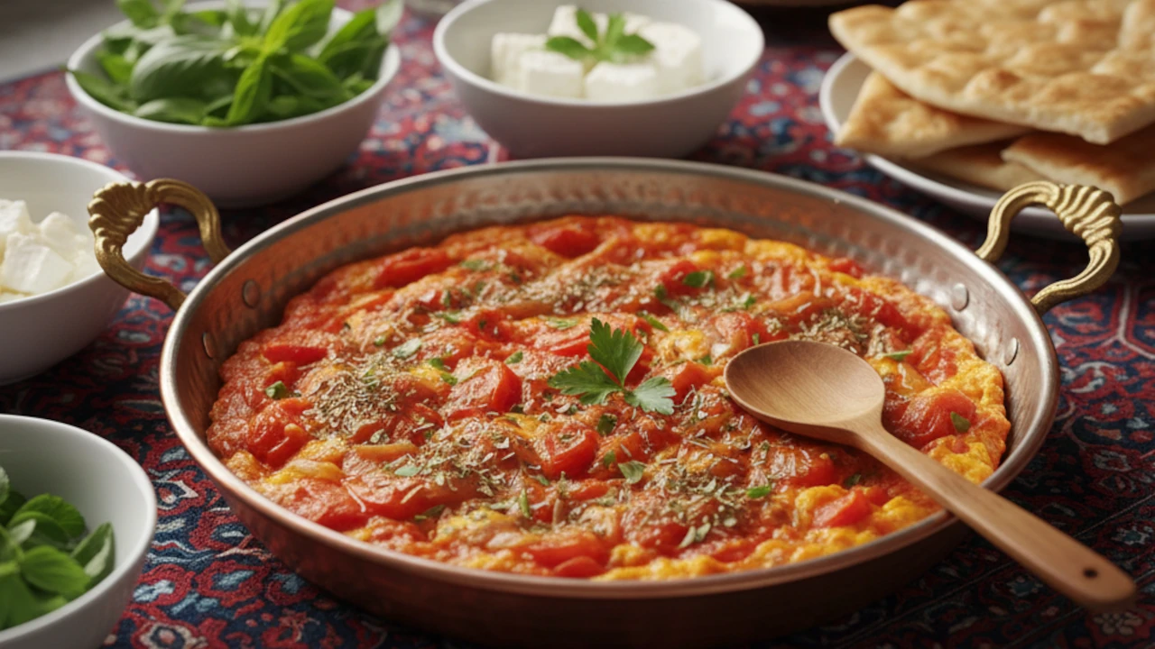 املت گوجه فرنگی سریع